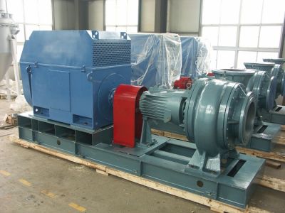 耐腐耐磨泵机现场